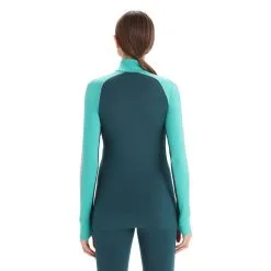 Icebreaker Womens ZoneKnit 260 LS Half Zip -Tubbs Sales SS23 Women 260 ZoneKnit LS Half Zip 0A56HI839 2