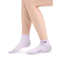 Icebreaker Run+ Ultralight Mini Sock Women -Tubbs Sales SS23 Women Run Ultralight Mini 104216760 10