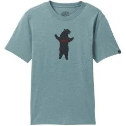 Prana Bear Squeeze Journeyman Tee Men -Tubbs Sales ShorelineHeather1