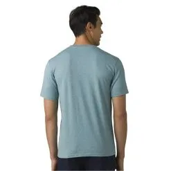 Prana Bear Squeeze Journeyman Tee Men -Tubbs Sales ShorelineHeather4