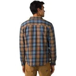 Prana Westbrook Flannel Shirt -Tubbs Sales camel2