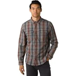 Prana Westbrook Flannel Shirt -Tubbs Sales clove1
