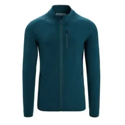 Icebreaker Mens Descender Long Sleeve Zip