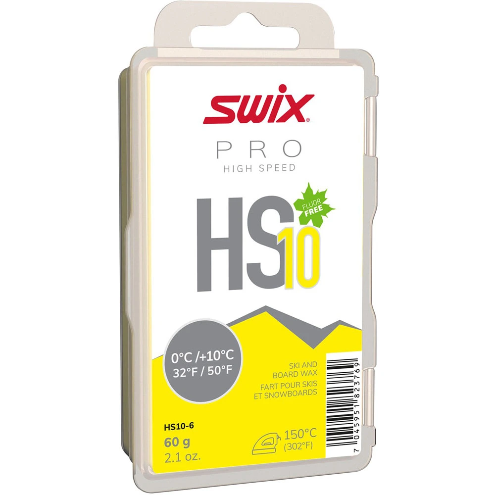 Swix Pro High Speed Wax Fluoro Free HS10 3 Swix Pro High Speed Wax Fluoro Free HS10