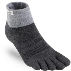 Injinji Trail 2.0 Midweight Mini Crew Socks -Tubbs Sales injinji injinji trail 2 0 midweight mini crew lg granite other gear 213130gra l 22502444073109