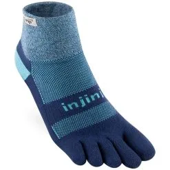 Injinji Trail 2.0 Midweight Mini Crew Socks -Tubbs Sales injinji injinji trail 2 0 midweight mini crew lg twilight other gear 213130twl l 22502445088917