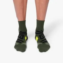 On Mid Sock Mens -Tubbs Sales mid sock fw19 jungle lime m g2