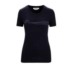 Icebreaker Tech Lite II SS Tee Cadence Paths Womens