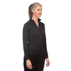 MONT Power Dry Long Sleeve Zip Polo Women -Tubbs Sales mont power dry long sleeve zip polo women women 21752081940629