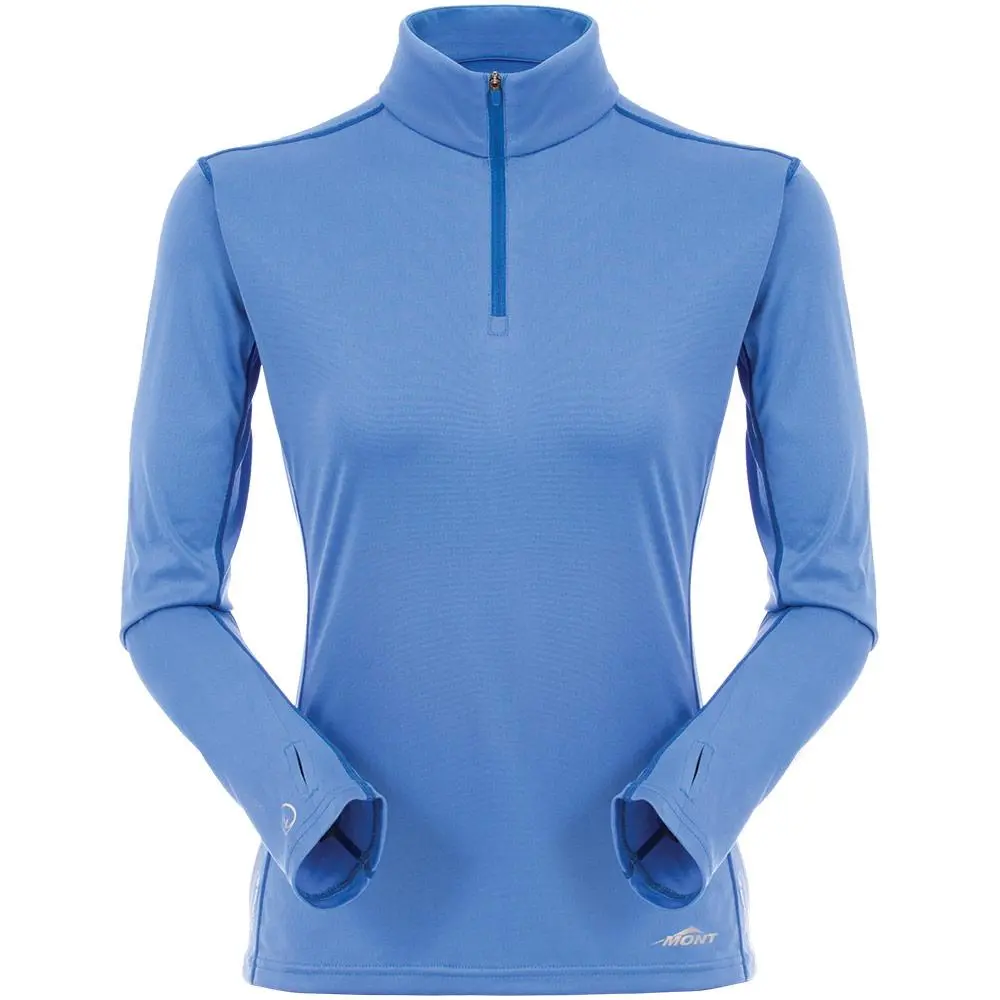 MONT Run Long Sleeve Zip Tee Women Clearance 3 MONT Run Long Sleeve Zip Tee Women Clearance