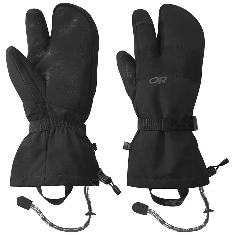 Outdoor Research Highcamp 3 Finger Gloves Men 4 Outdoor Research Highcamp 3 Finger Gloves Men - Image 2