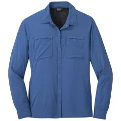 Outdoor Research Optimist Long Sleeve Shirt Women -Tubbs Sales outdoor research outdoor research optimist long sleeve shirt women sm chambray other gear or274440 1783006 15942490357896