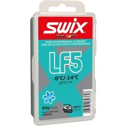 Swix LF5X Low Fluoro Glide Wax Turquoise 60g